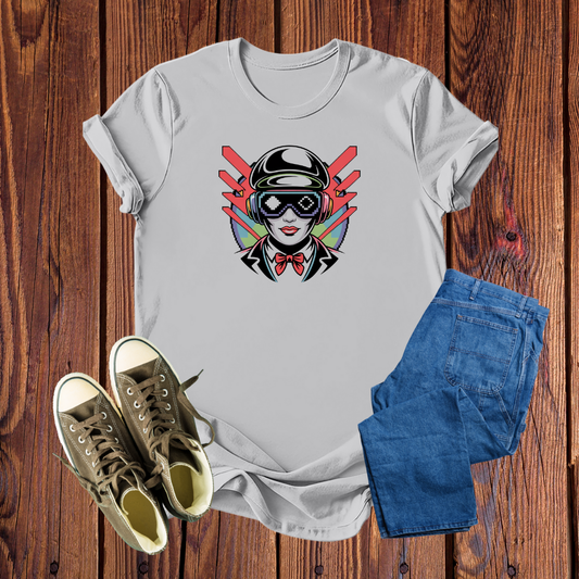 Camiseta Premium Retro Gamer – Estampa Exclusiva de Avatar Pixelado, Confortável e Impressionante