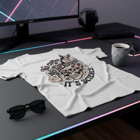 Camiseta Premium 'No Coffee No Headshot': Estilo Gamer e Conforto Inigualável para Jogadores Exigentes
