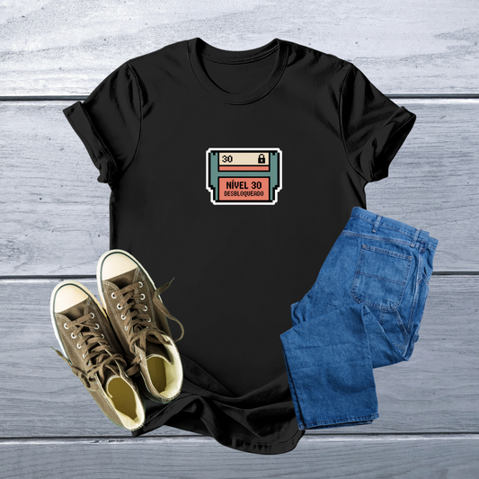Camiseta Geek – 404 Fun Not Found T-Shirt | Retro Pixel Art Gaming Tee, Soft & Customizable